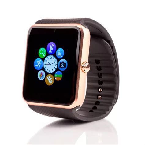 Smartwatch Smartwatch Gt08 Simcard Bluetooth Cámara Dorado