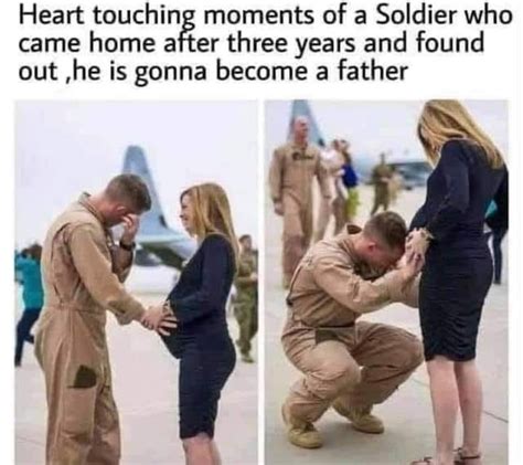 Heart Touching Moments Of A Soldier Who Came Home After Three Years And