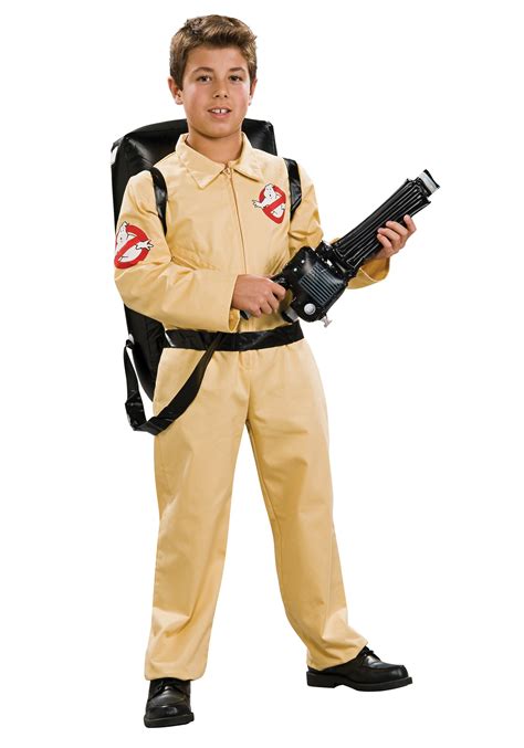Deluxe Ghostbusters Costume For Boys
