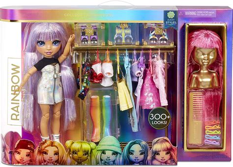 Rainbow High Fashion Studio Exclusive Doll With Rainbow Of Fashions
