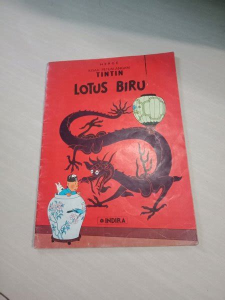 Jual Kisah Petualangan Tintin Lotus Biru Di Lapak N Book Bukalapak