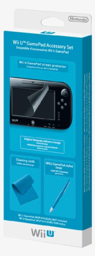 Gamepad Accessory Set Wii U Wii U Gamepad Screen Protector