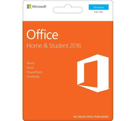 Looking for the mac this item does not contain a disc; MICROSOFT Office Home & Student 2016 Deals | PC World