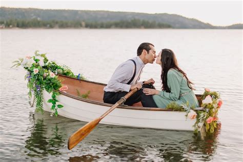 Engagement Photos In A Rowboat Popsugar Love And Sex Photo 45