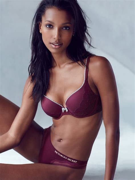 Jasmine Tookes Sizzles In Lingerie For The Victoria S Secret July Lookbook