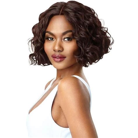 Outre Synthetic L Part Swiss Lace Front Wig Veda Front Lace Wigs