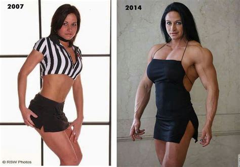 Theresa Ivancik Before After Sexy Sports Girls Skinny To Muscle