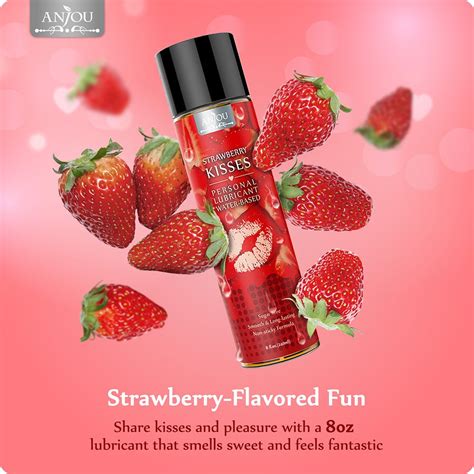 Personal Lubricant Oz Water Based Strawberry Flavored Sex Lube For Women Men And Couples