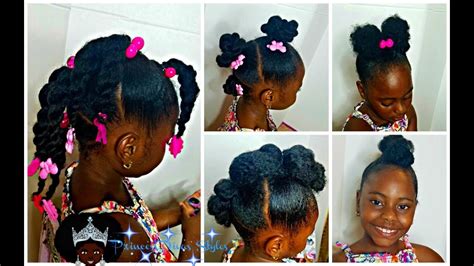 Little Girls Easy Back To School Hairstyles 4 Styles 1