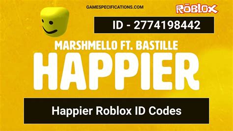 Edit all the id's provided can be copied by tapping the button. 20+ Unique Marshmello Happier Roblox ID Codes - Game ...