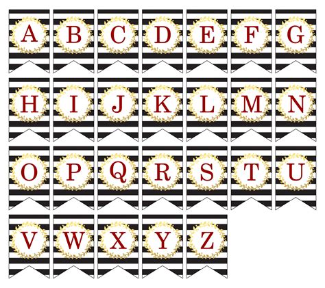 10 Best Diy Printable Alphabet Letters Pdf For Free At Printablee