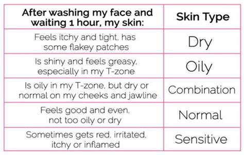 Determining Your Skin Type Can Be Done With A Simple Test Just Follow