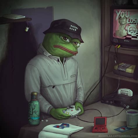 The High Quality Pepe Collection Presents The Gamer Pepethefrog