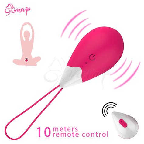 10 Speed Wireless Remote Control Vibrating Egg Vibrator Kegel Balls Vagina Tight Exercise Ben Wa