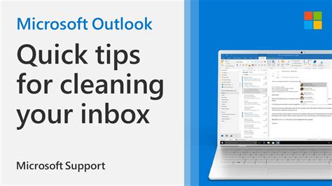 How To Easily Clean Up Your Outlook Inbox Microsoft Youtube