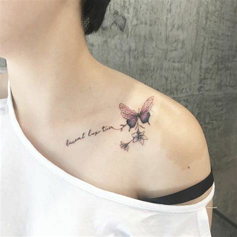 96 Adorable Collarbone Tattoos To Sparkling Your Skin Body Tattoo Art