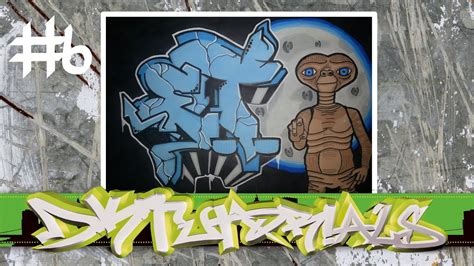 The alien.draw() method draws the sprite to the screen at its current position. Wildstyle Graffiti Tutorial - E.T. - The Alien (6/6) - How ...