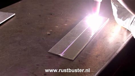 Aluminium Tig Lassen Vloeien Ac Gtaw Alu Melt Youtube