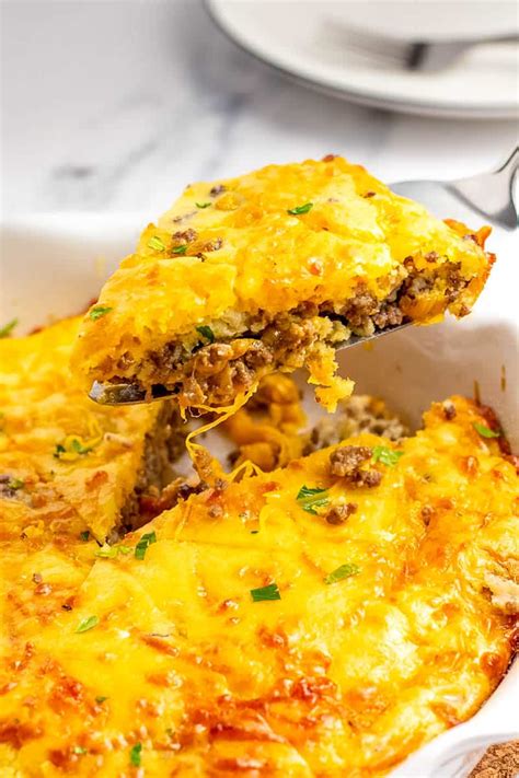 Easy Bisquick Cheeseburger Pie Aka Impossible Pie All Things Mamma