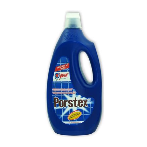 Mereka sudah mampu membuat kemasan. PORSTEX 1 LITER / CAIRAN PEMBERSIH LANTAI | Shopee Indonesia