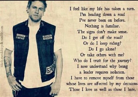 Pin By Micaela Riddle On Charlie Hunnam Anarchy Quotes Jax Teller Quotes Sons Of Anarchy