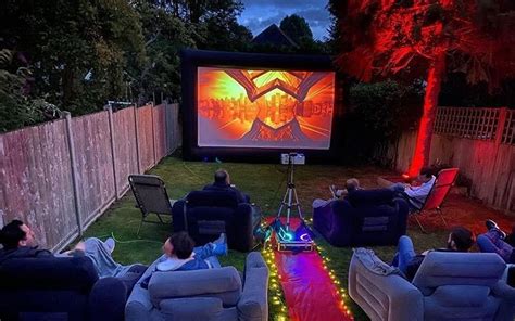 Celebrating In The Garden Outdoor Cinemas Party Ideazz
