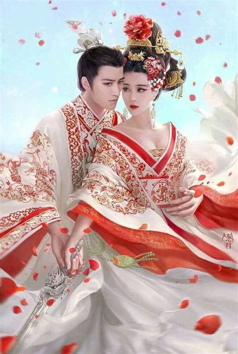 Hot Anime Couple 💋 | The empress of china, Chinese art girl, Asian art
