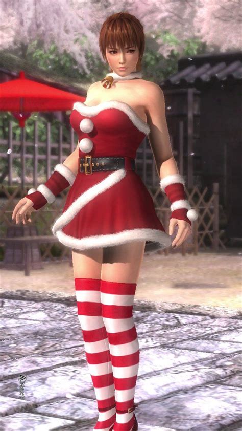 Dead Or Alive 5 Ultimate Kasumi Santa Costume 3 By Ltmanning On Deviantart