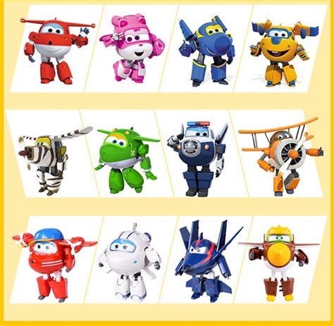 100 Brand Big 15cm Abs Super Wings Toys Deformation