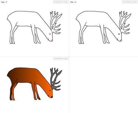 Fpencil How To Draw Deer For Kids Step By Step