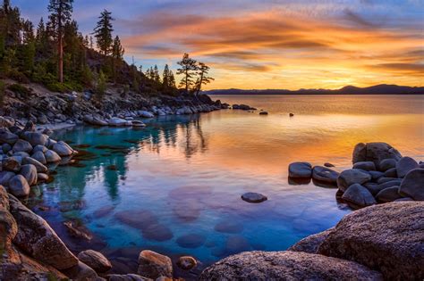 California Lake Lake Tahoe Wallpaper Nature And Landscape