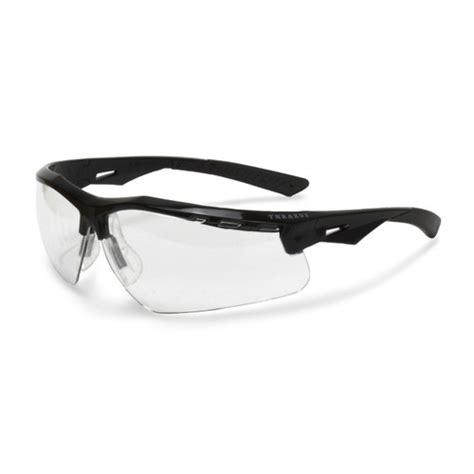 smith and wesson® magnum® 3g 19823 safety glasses universal black frame smoke anti fog lens