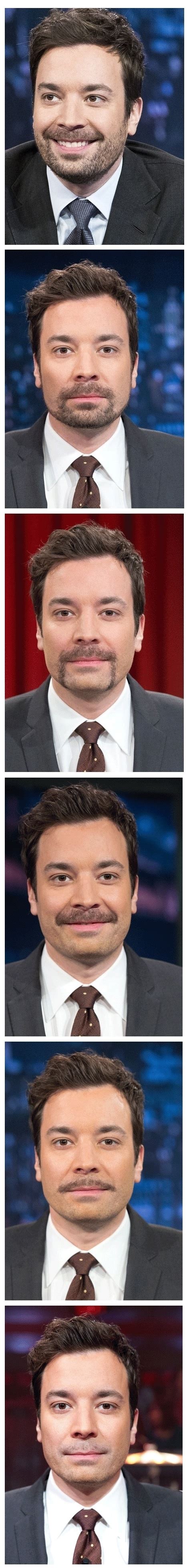 Jimmy Fallons Beard Stages Id Definitely Stick With 1 Jimmy
