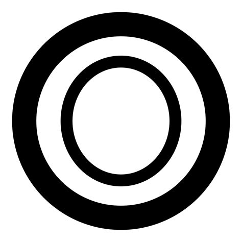 Omicron Greek Symbol Small Letter Lowercase Font Icon In Circle Round