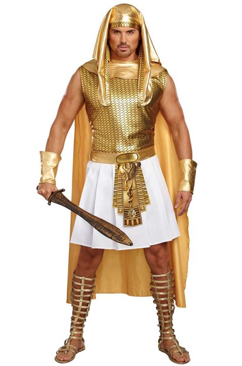 egyptian warrior pharaoh ramses adult costume dreamgirl completeoutfit mens egyptian costume