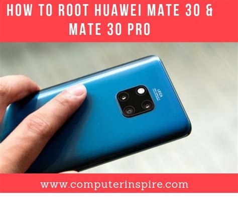 The huawei mate 30 pro is a 6.71 phone with a 1440x3120p resolution display. How to Root Huawei Mate 30 & Mate 30 Pro (Step by Step ...