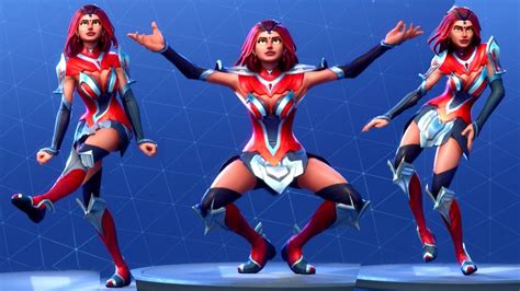 One of the newest and most popular dances in fortnite, this weird looking arm movement was invented by russell horning. Fortnite Valor Costume Performs All Dances Season 1-4 ...