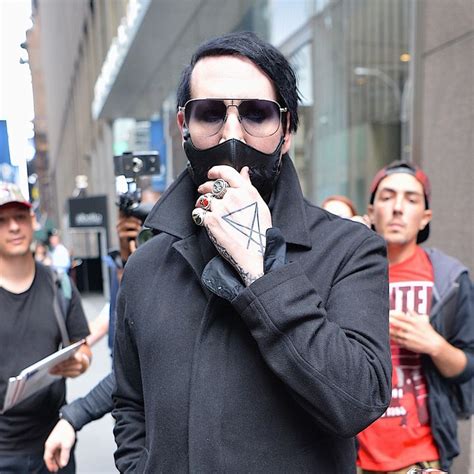 Marilyn Manson Injured As Stage Prop Collapses At Nyc Concert