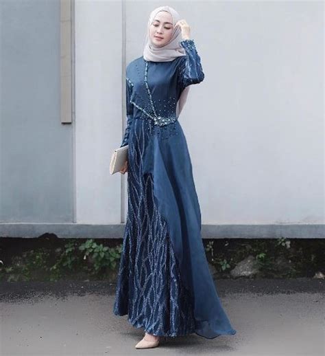 4 model gaun pesta muslim cantik dan menginspirasi okezone lifestyle