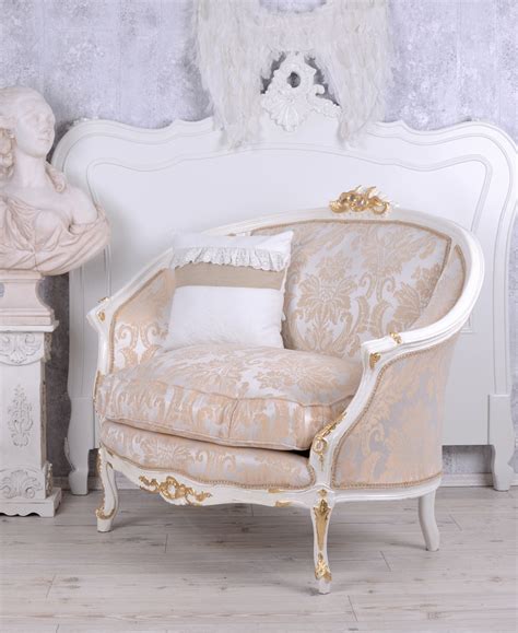 Sofas take center stage, especially when friends and. Barock Sofa Kanapee Sessel Barock Creme Gold Sofa ...