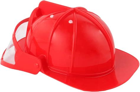 Karrychen Children Fireman Helmet Firefighter Hat Fancy Dress