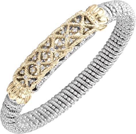Download Timeless Open Weave Design Diamond Bracelet By Vahan Full