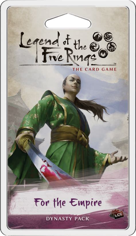 Legend Of The Five Rings The Card Game For The Empire Dragons Den