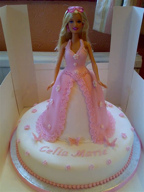 Barbie Cake — Birthday Cakes Barbie Birthday Cake Barbie Cake Cake