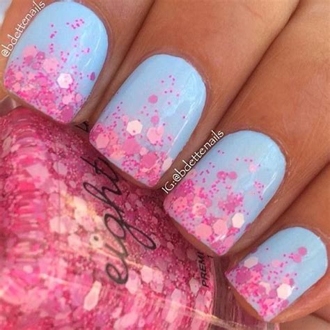 Blue And Pink Nails Pictures Photos And Images For
