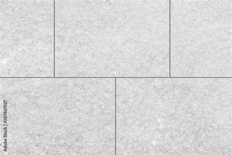 Outdoor White Stone Tile Floor Seamless Background And Texture Stock