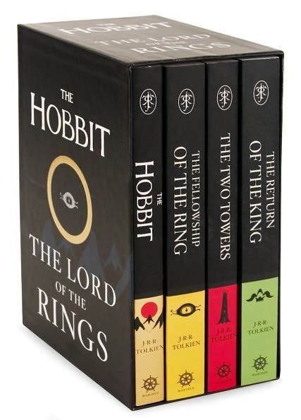 This Four Volume Deluxe Paperback Boxed Set Contains Jrr Tolkiens