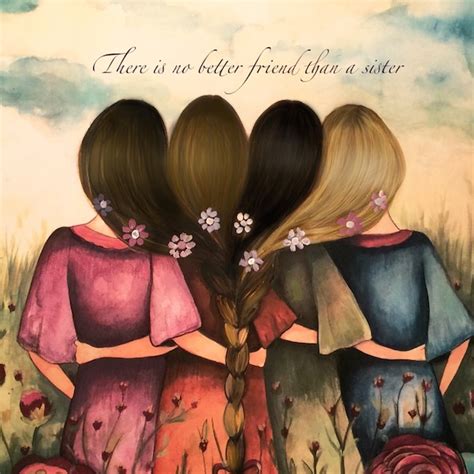 Four Sisters Art Etsy