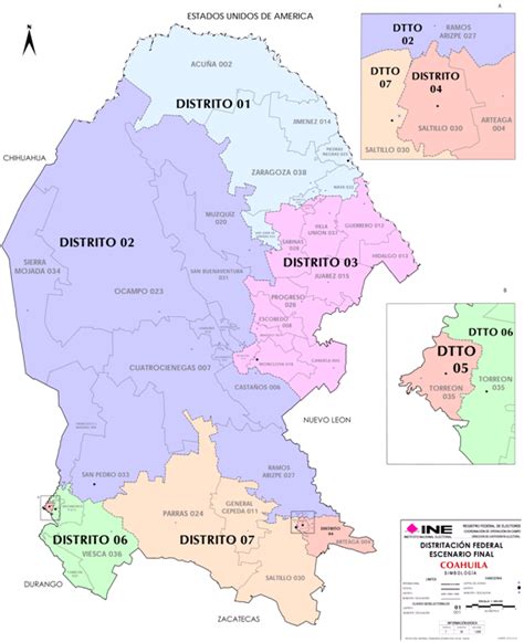 Sintético 105 Foto Mapa De Coahuila Con Nombres De Sus Municipios Cena