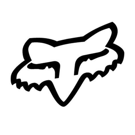 Sticker autocollant, Fox Racing nouveau logo | Fox decal, Fox racing, Fox racing tattoos